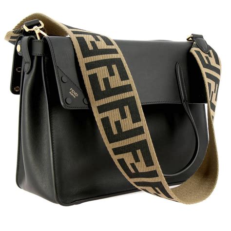 fendi cross-body strap bag|fendi shoulder bag.